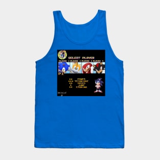 Streets of Rage x Sonic the Hedgehog (Sonic) Tank Top